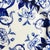 19th Century Flora Earthenware Dessert Plates in Blue from Creil and Montereau, Set of 6 For Sale - Image 16 of 17