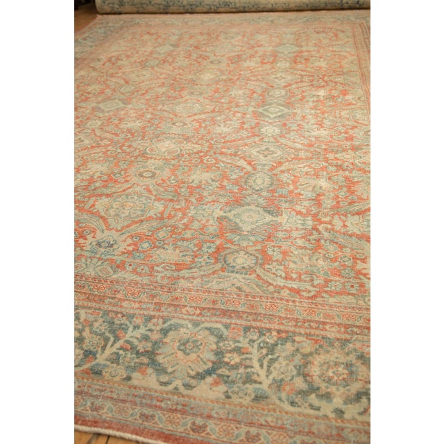 Traditional Vintage Distressed Mahal Carpet - 10'3" x 13'11" For Sale - Image 3 of 10