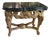 18th C Style Giltwood Rococo Marble Top Console Table For Sale