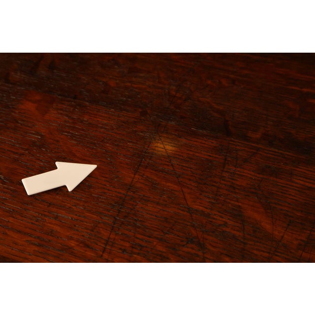 Antique L. & J.G. Stickley Mission Oak Library Table For Sale - Image 11 of 18