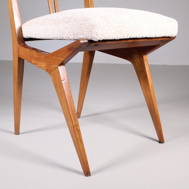 Mid-Century Modern Chairs by Giuseppe Scapinelli, 1960s, Set of 6 For Sale - Image 3 of 8