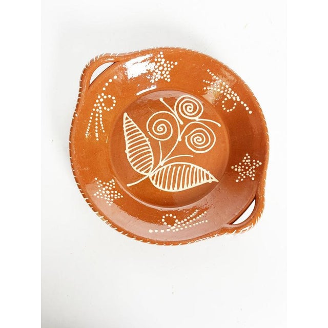 Ceramic 20th Century, Glazed Pottery Dishes, France, Set of 2 For Sale - Image 7 of 12