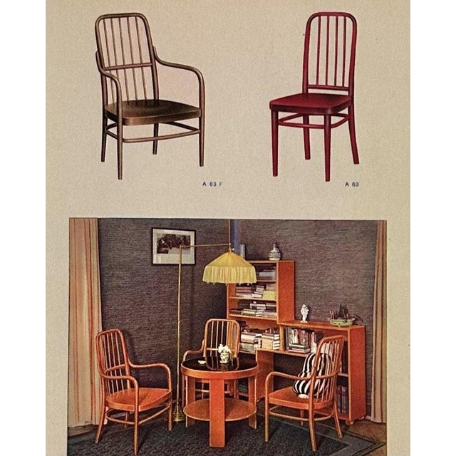 Bentwood Model A63-F Armchairs by Josef Frank for Thonet-Mundus, 1930s, Set of 2 For Sale - Image 12 of 13