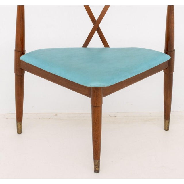 Mid-Century Modern American Mid-Century Modern Corner Chair For Sale - Image 3 of 8