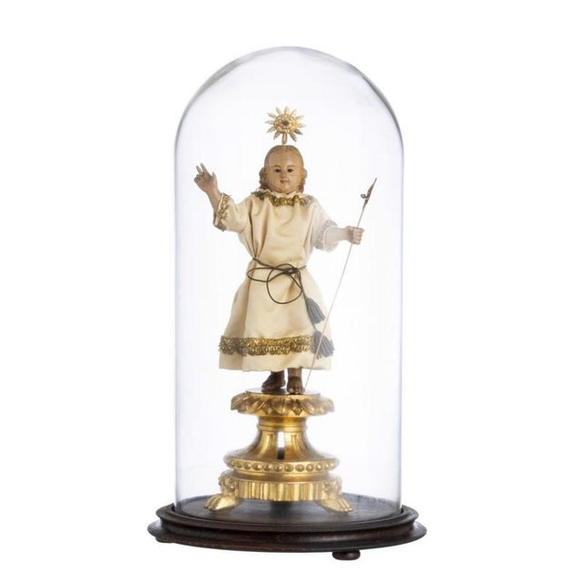 19th Century Infant Jesus Sculpture For Sale - Image 6 of 6