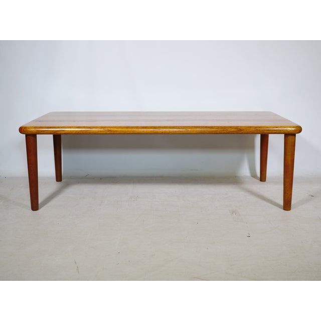 Mid-Century Modern Mid-Century Teak Coffee Table by Grete Jalk for Glostrup, 1960s For Sale - Image 3 of 9