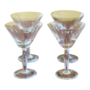 Vintage Waterford Crystal "Sheila" Martini Cocktail Coupe Glasses - Set of 4