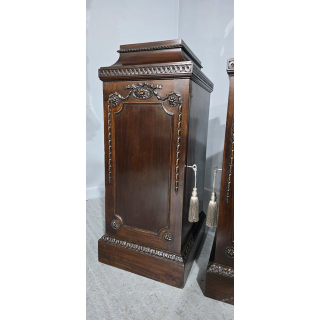 Early 19th Century Regency Mahogany Side Cabinets, 1815, Set of 2 For Sale - Image 5 of 18