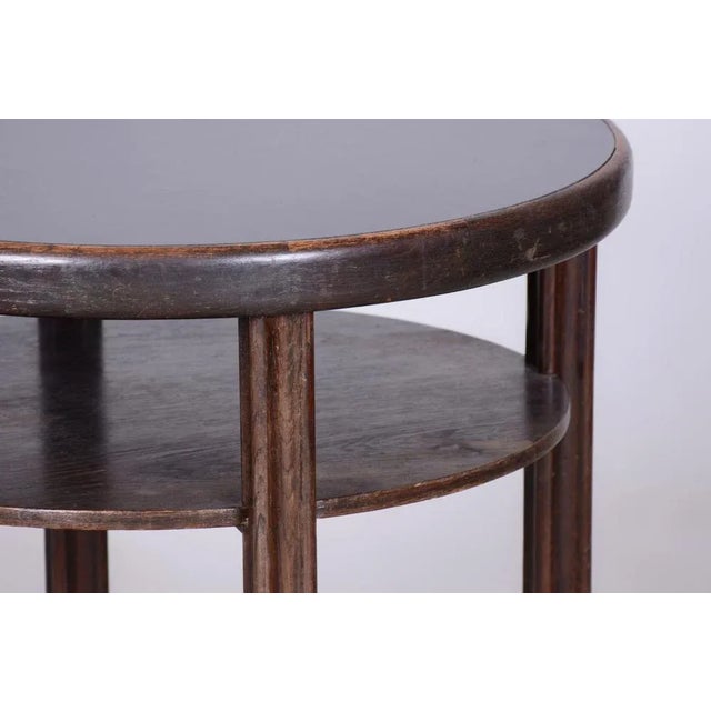 Art Deco Small Table attributed to J. Hoffmann for Wiener Werkstätte, Czech, 1910s For Sale - Image 5 of 11
