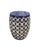 Gemstone Italian Blue & White Harlequin Garden Stool For Sale - Image 7 of 11