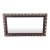 Vintage Carved Wood Wall Mirror For Sale