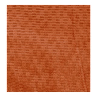 Brunschwig & Fils "Barclay Texture" Terracotta Chenille- 5 Yards For Sale