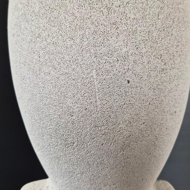 Vintage Ruban and Light Stone Table Lamp by Galisson Tormos, 1970s For Sale - Image 12 of 16