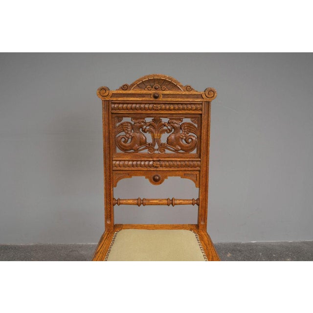 Historicist Chairs, Late 19th Century, Set of 4 For Sale - Image 14 of 18