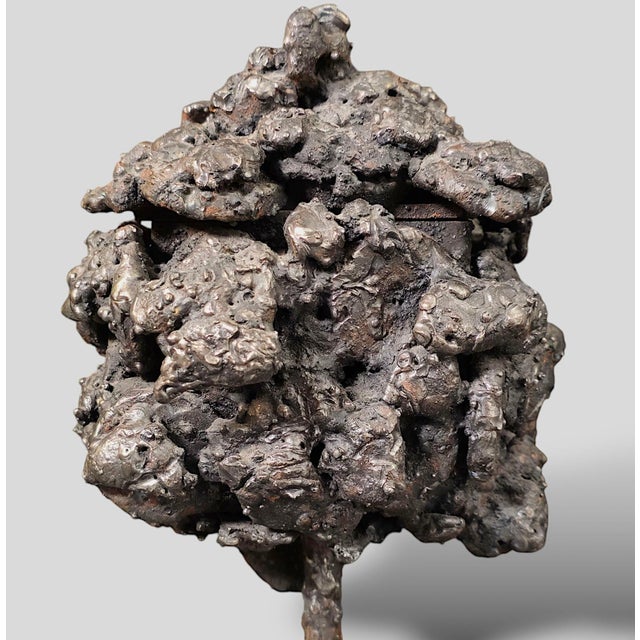 2010s James Bearden Brutalist Sculptured Steel “Barnacle Box” For Sale - Image 5 of 12