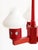 Wood Mid-Century Swedish Pine Chandelier with Frosted Glass Shades by Aneta, 1970s For Sale - Image 7 of 14