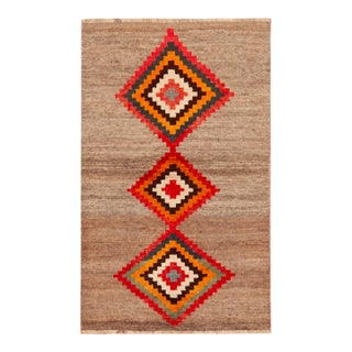 Nazmiyal Collection Vintage Persian Gabbeh Rug For Sale