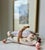 A beautifully curated collection of two handmade lavender‑filled decorative pillows—one large, one small—crafted from a...