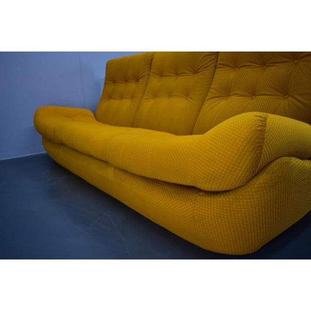 Atlantis Three-Seater Sofa in Yellow, 1960s For Sale - Image 11 of 18