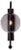 Naples Black Gunmetal Wall Sconce by Schwung For Sale