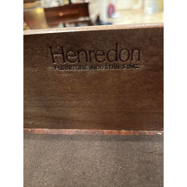 Wood 1990s Henredon China Cabinet For Sale - Image 7 of 8