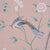 English Sample - Boråstapeter Paradise Birds Fabric In Blush For Sale - Image 3 of 5