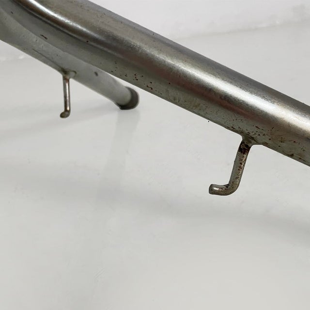 Mid-Century Modern Italian Plastic and Metal Coat Rack, 1960s For Sale - Image 15 of 17
