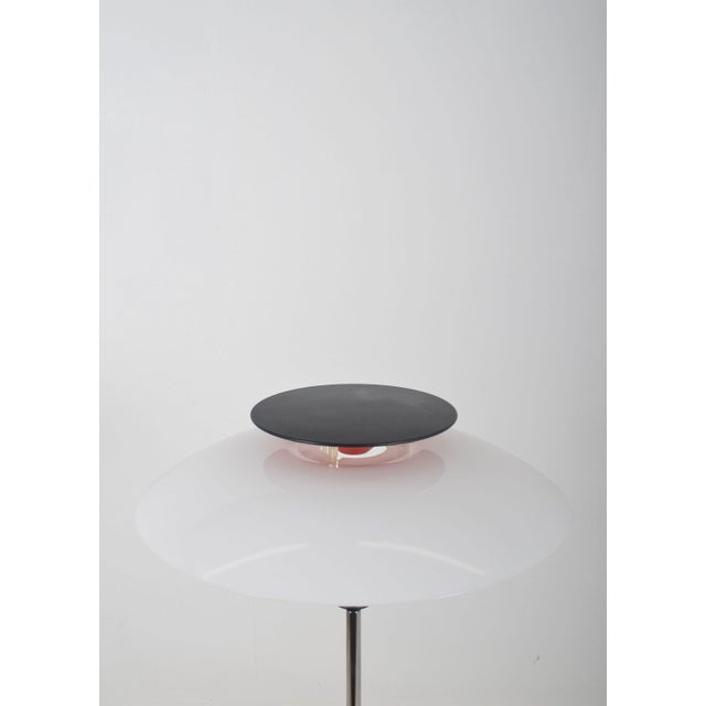 Black Danish PH 80 Floor Lamp by Poul Henningsen for Louis Poulsen, 1970s For Sale - Image 8 of 10