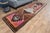 Boho Chic 1970s Vintage Handmade Wool Cotton Red Runner Rug For Sale - Image 3 of 11