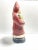 A wonderful vintage folk art Santa crafted from paper mache and beautifully hand painted with a warm, expressive face. He...