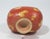 Ceramic Vintage Studio Art Pottery Red & Yellow Bud Vase For Sale - Image 7 of 7