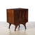 1960s Mid-Century Book-Matched Walnut Diamond Front Nightstands by Albert Parvin For Sale - Image 5 of 12