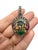 White Vintage, Seaman Schepps Diamond and Multigem Pendant For Sale - Image 8 of 8