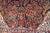 Blue Antique Persian Mohajeran Sarouk Blue Carpet, 6'11" X 10'3" For Sale - Image 8 of 11