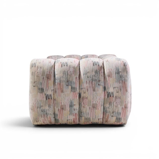 Century Furniture Jay Spectre Channeled Postmodern Sofa For Sale - Image 4 of 10