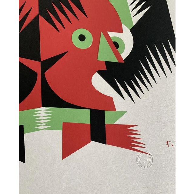 Fortunato Depero, The Twins, Multi-Colored Print on Paper, 1974 For Sale - Image 13 of 18