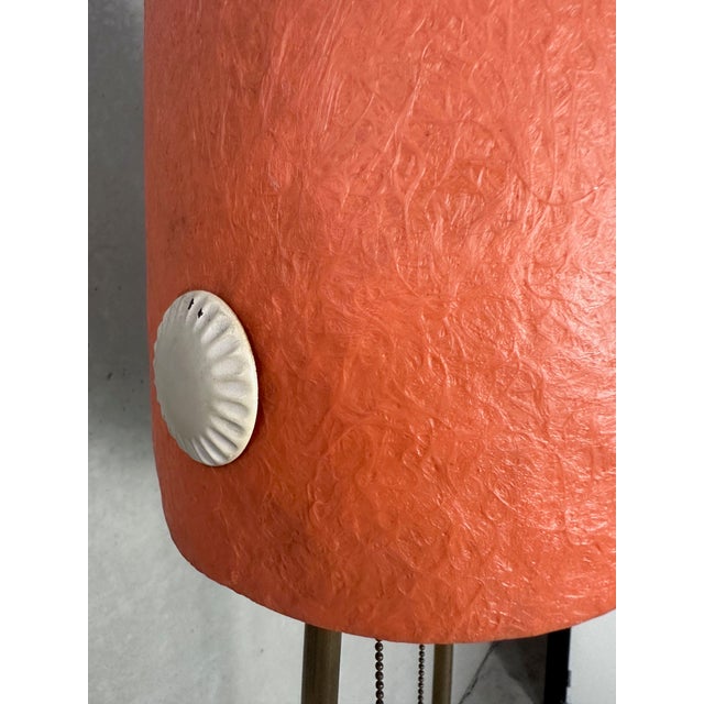 Metal Vintage Fiberglass Floor Lamp by Carl Auböck, 1950s For Sale - Image 7 of 14