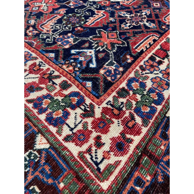 Antique Qashqai Rug, 1890s For Sale - Image 9 of 18