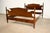 Victorian Berkey & Gay Antique Early American Carved Mahogany Full Size Bed, Circa 1920s For Sale - Image 3 of 14