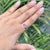 Toi Et Moi Pink Sapphire & Pave Diamond Open Bypass Ring 1.3ct in 14k Gold Size 6 For Sale In New York - Image 6 of 16