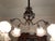 late 1800's to early 1900's Japanned copper electric chandelier. Has the original copper finish and natural patina. Comes...