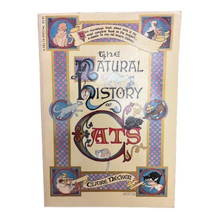 1970s Coffee Table Book “The Natural History of Cats” For Sale