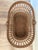 1940s Antique French Farmhouse Extra Large Wooden Basket With Handles For Sale - Image 5 of 10