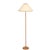 The Keria Floor Lamp brings warmth and texture to any corner. Its vegan leather-wrapped base and pillar feel grounded and...