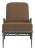 Brown Jordan Calcutta Adjustable Chaise Lounge, Mica frame with Fusion Moccasian fabric For Sale