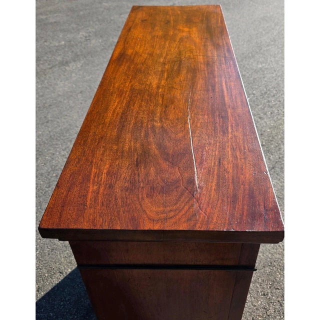 Traditional Antique Early 19th Century Regency-Style Mahogany Side Cupboard For Sale - Image 3 of 12