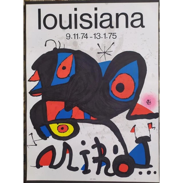 1970s Joan Miro, Poster, 1974, Lithograph For Sale - Image 5 of 5