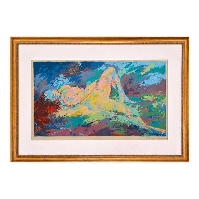 LeRoy Neiman, Homage to Boucher (Framed, Large Hand Signed Serigraph), 1972 For Sale