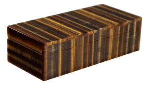 Tiger's Eye Stone Box