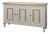 Louis XVI Buffet in Gray and Gold, 60 Inches For Sale